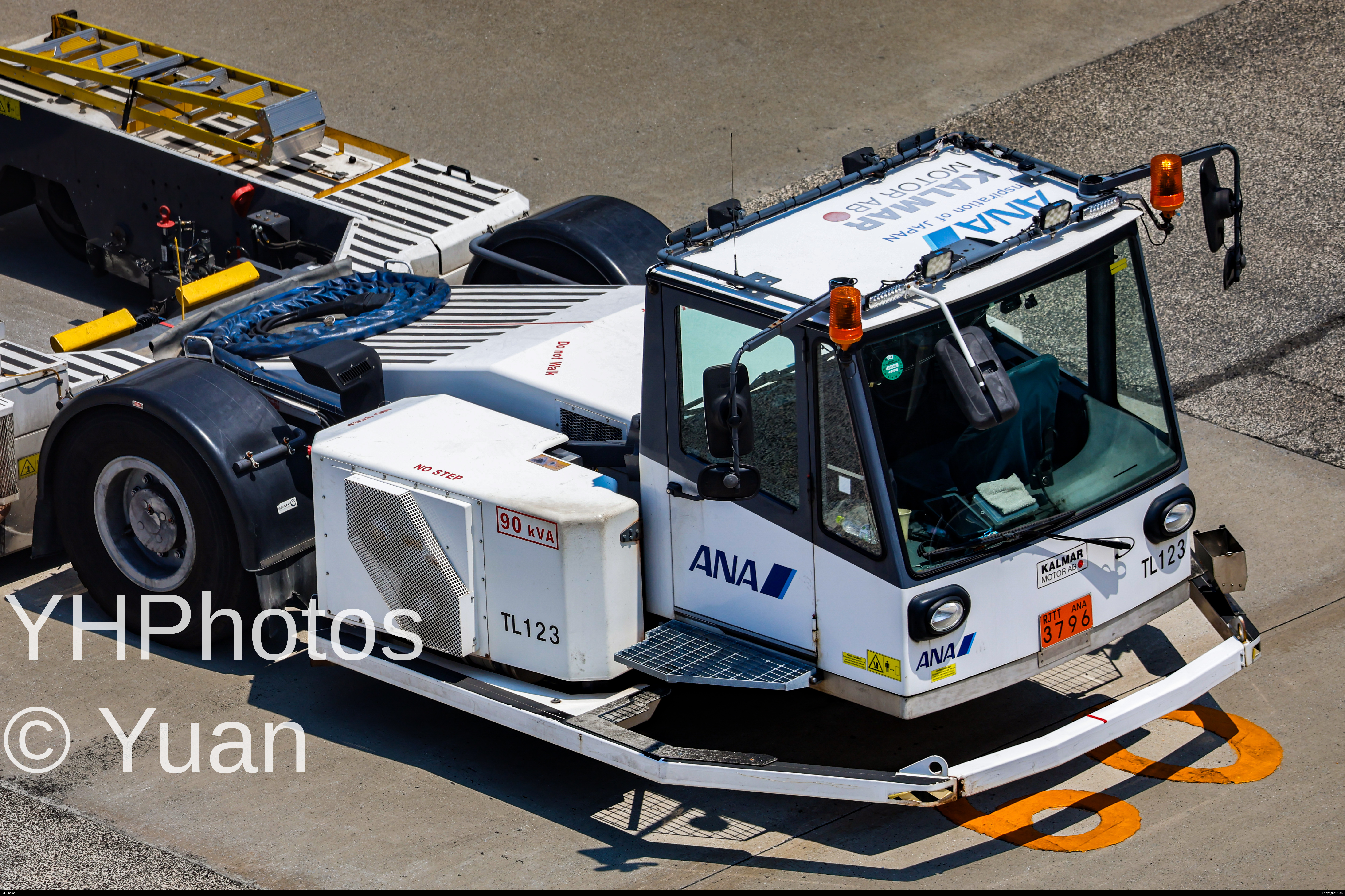 羽田机场的包轮车
