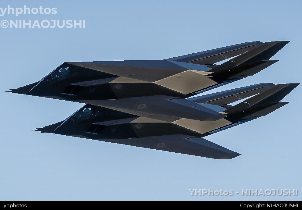 F117双机编队打拐