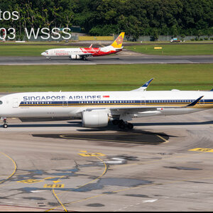 9V-SGC 新加坡航空359对地合影